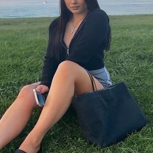 FENDI Zucchino Roll Tote